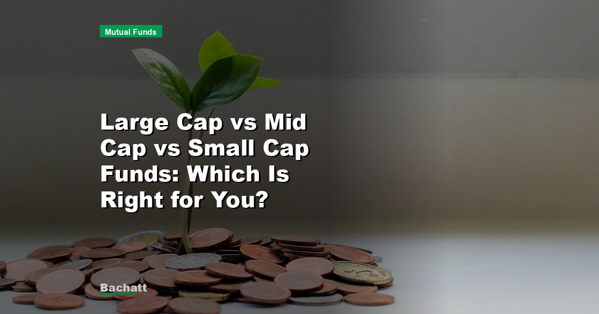 Large Cap vs Mid Cap vs Small Cap Funds: Which Is Right for You?