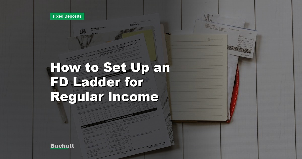How to Set Up an FD Ladder for Regular Income