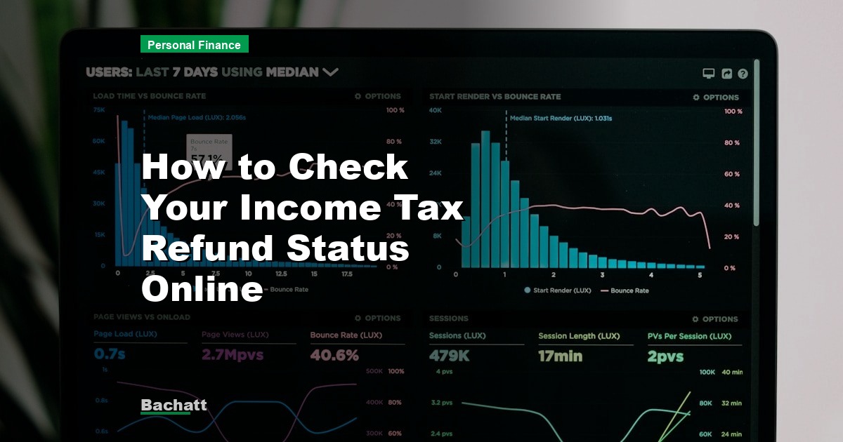How to Check Your Income Tax Refund Status Online